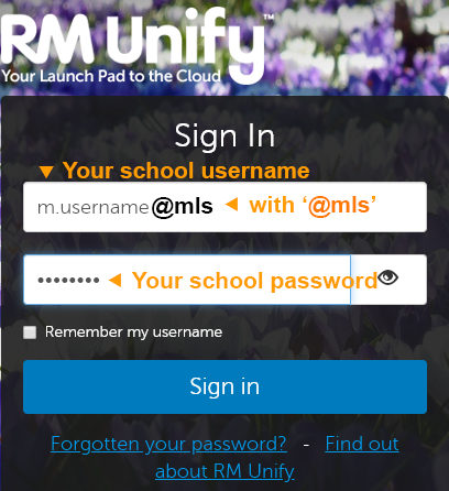 rm-unify-instructions RM Unify Instructions
